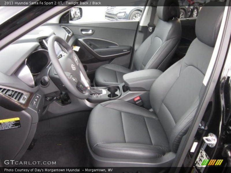 Front Seat of 2013 Santa Fe Sport 2.0T