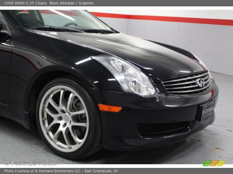 Black Obsidian / Graphite 2006 Infiniti G 35 Coupe