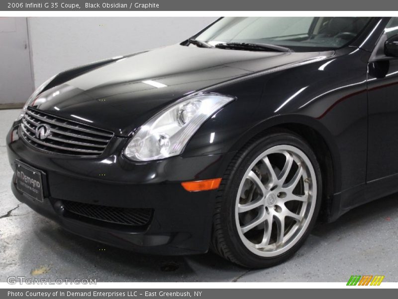 Black Obsidian / Graphite 2006 Infiniti G 35 Coupe