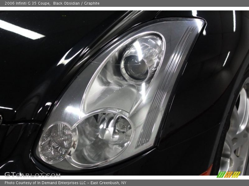 Black Obsidian / Graphite 2006 Infiniti G 35 Coupe