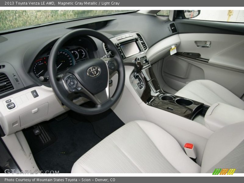 Light Gray Interior - 2013 Venza LE AWD 