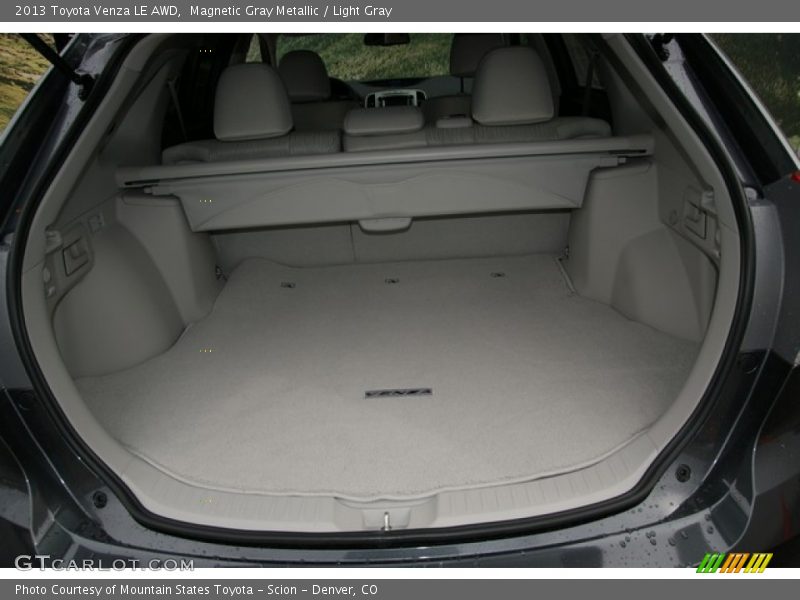  2013 Venza LE AWD Trunk