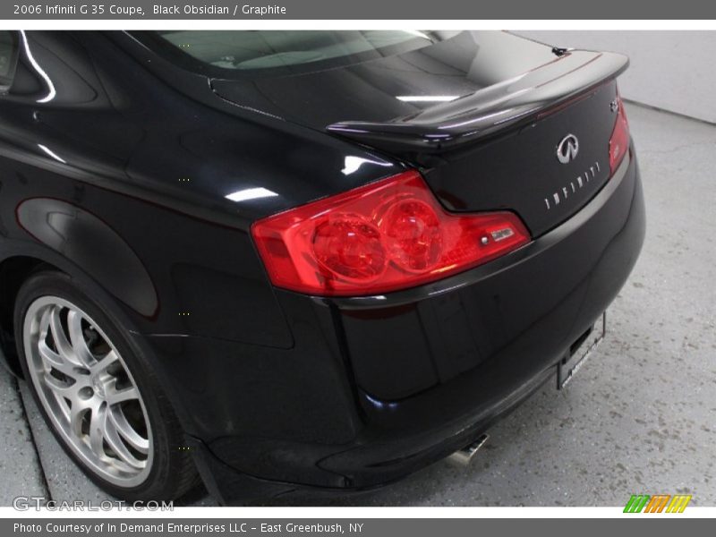 Black Obsidian / Graphite 2006 Infiniti G 35 Coupe
