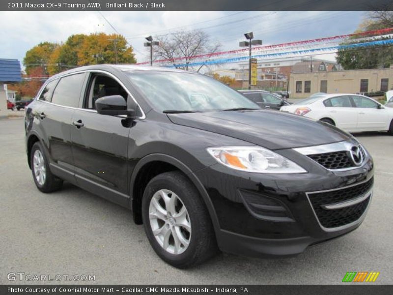 Brilliant Black / Black 2011 Mazda CX-9 Touring AWD