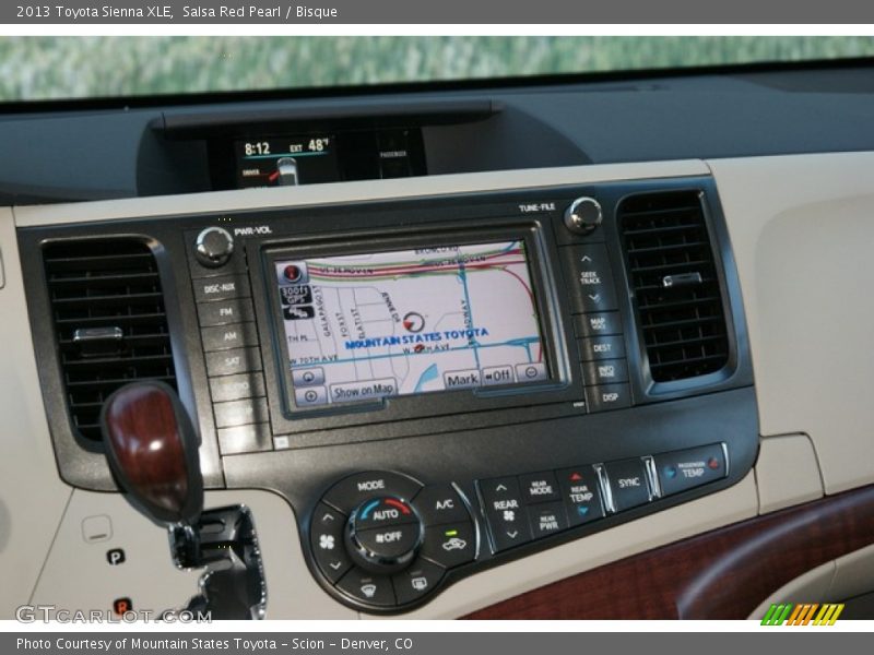 Salsa Red Pearl / Bisque 2013 Toyota Sienna XLE