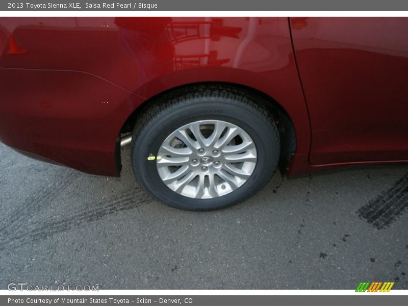 Salsa Red Pearl / Bisque 2013 Toyota Sienna XLE