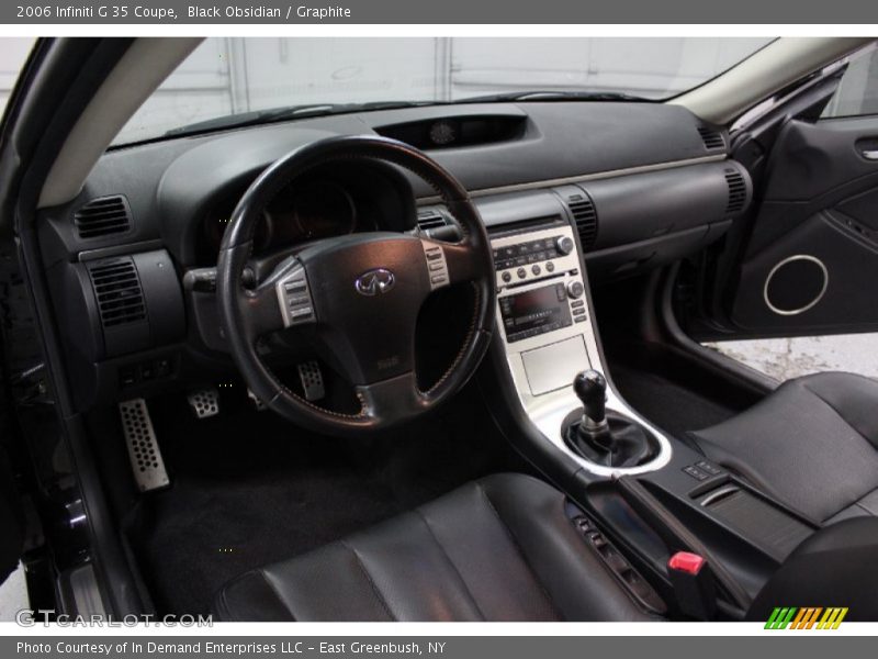 Black Obsidian / Graphite 2006 Infiniti G 35 Coupe