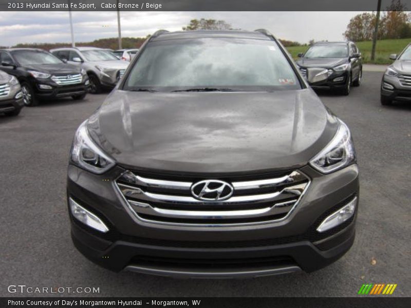 Cabo Bronze / Beige 2013 Hyundai Santa Fe Sport