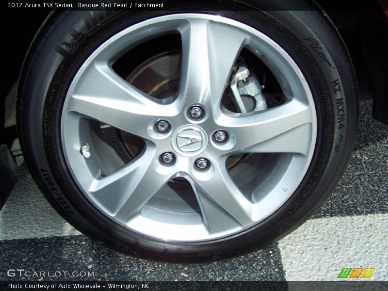 Basque Red Pearl / Parchment 2012 Acura TSX Sedan