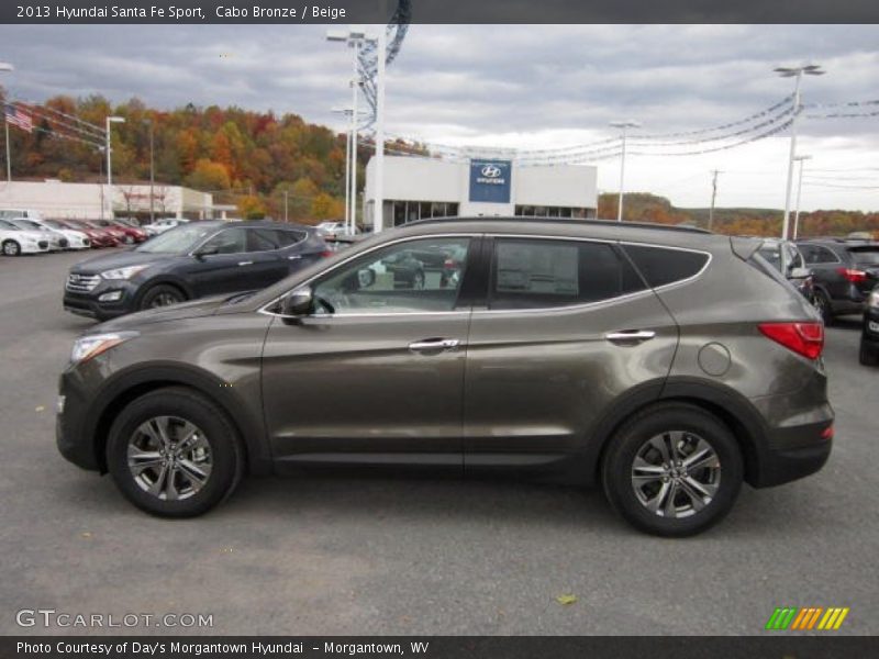 Cabo Bronze / Beige 2013 Hyundai Santa Fe Sport