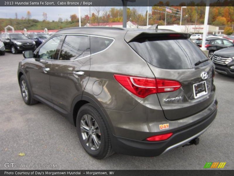 Cabo Bronze / Beige 2013 Hyundai Santa Fe Sport