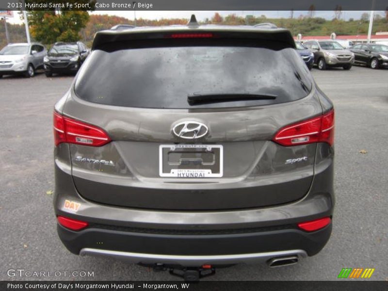 Cabo Bronze / Beige 2013 Hyundai Santa Fe Sport