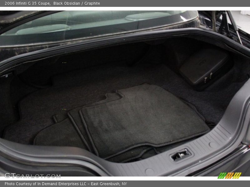 Black Obsidian / Graphite 2006 Infiniti G 35 Coupe