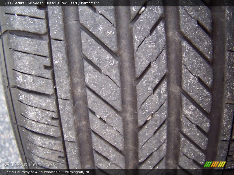 Basque Red Pearl / Parchment 2012 Acura TSX Sedan