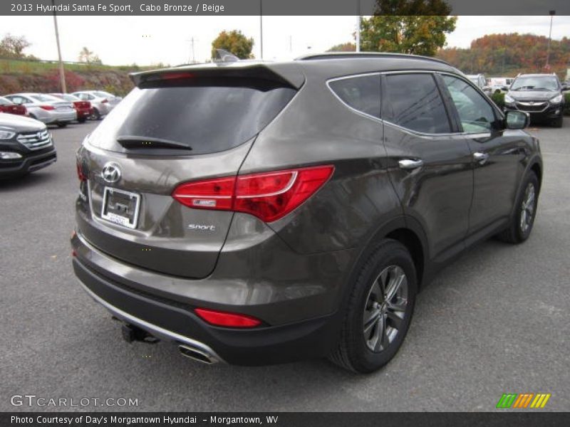 Cabo Bronze / Beige 2013 Hyundai Santa Fe Sport
