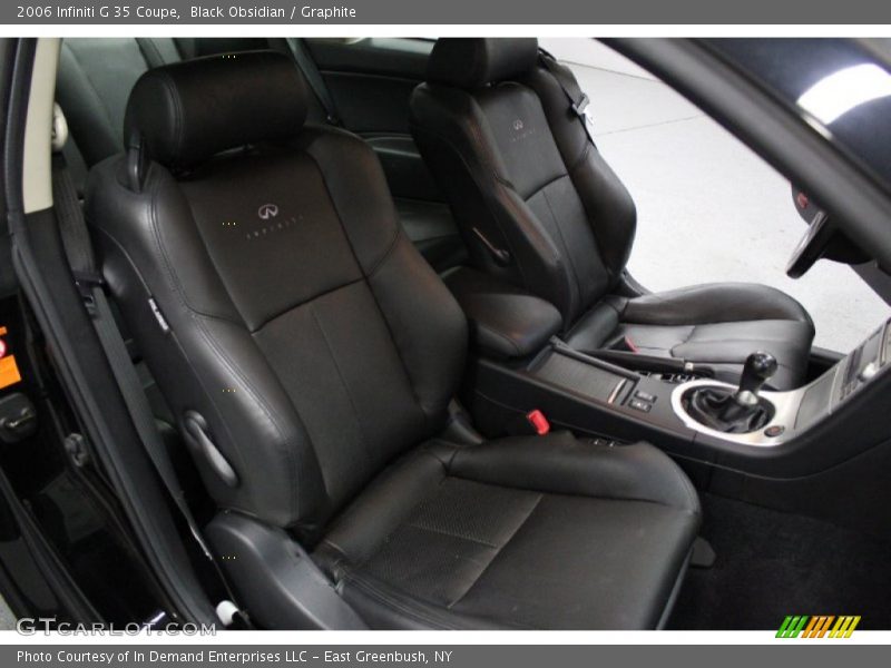 Black Obsidian / Graphite 2006 Infiniti G 35 Coupe