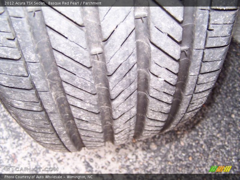 Basque Red Pearl / Parchment 2012 Acura TSX Sedan
