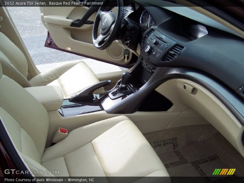 Basque Red Pearl / Parchment 2012 Acura TSX Sedan
