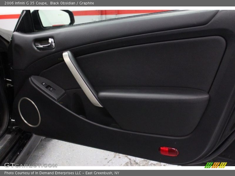 Black Obsidian / Graphite 2006 Infiniti G 35 Coupe