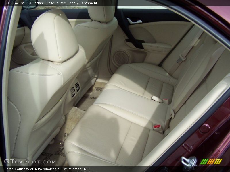 Basque Red Pearl / Parchment 2012 Acura TSX Sedan