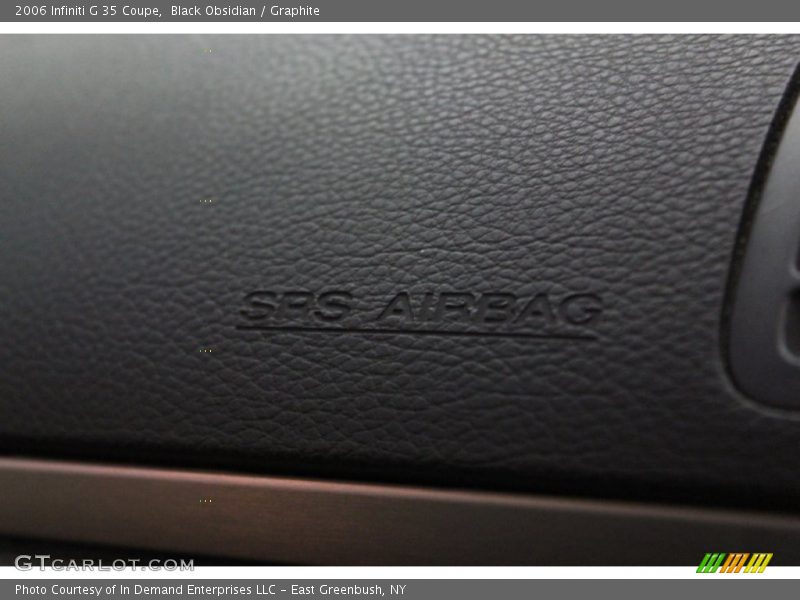 Black Obsidian / Graphite 2006 Infiniti G 35 Coupe