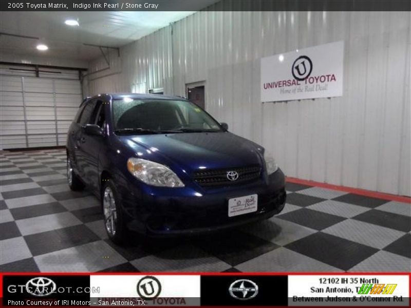 Indigo Ink Pearl / Stone Gray 2005 Toyota Matrix