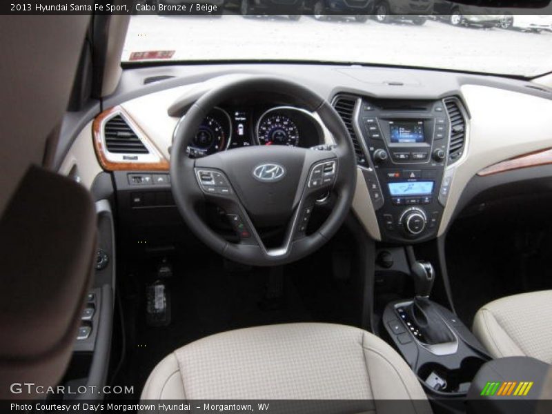 Cabo Bronze / Beige 2013 Hyundai Santa Fe Sport