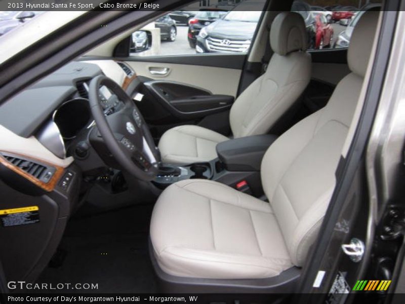 Cabo Bronze / Beige 2013 Hyundai Santa Fe Sport