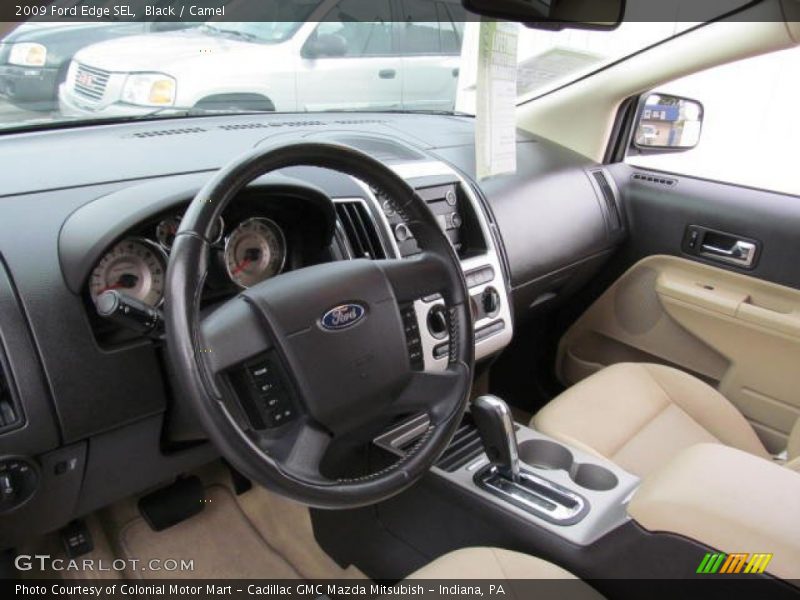 Black / Camel 2009 Ford Edge SEL