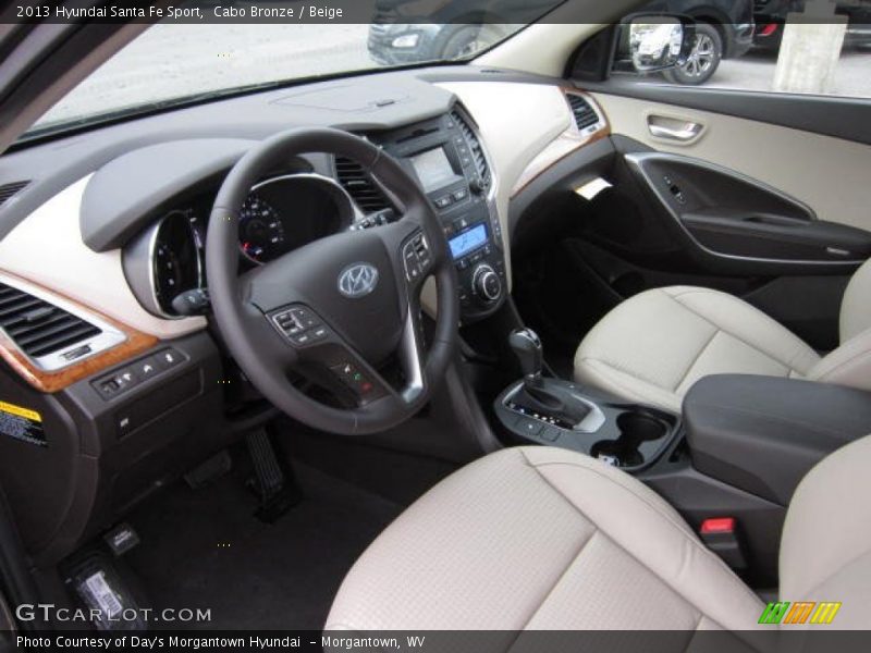 Cabo Bronze / Beige 2013 Hyundai Santa Fe Sport