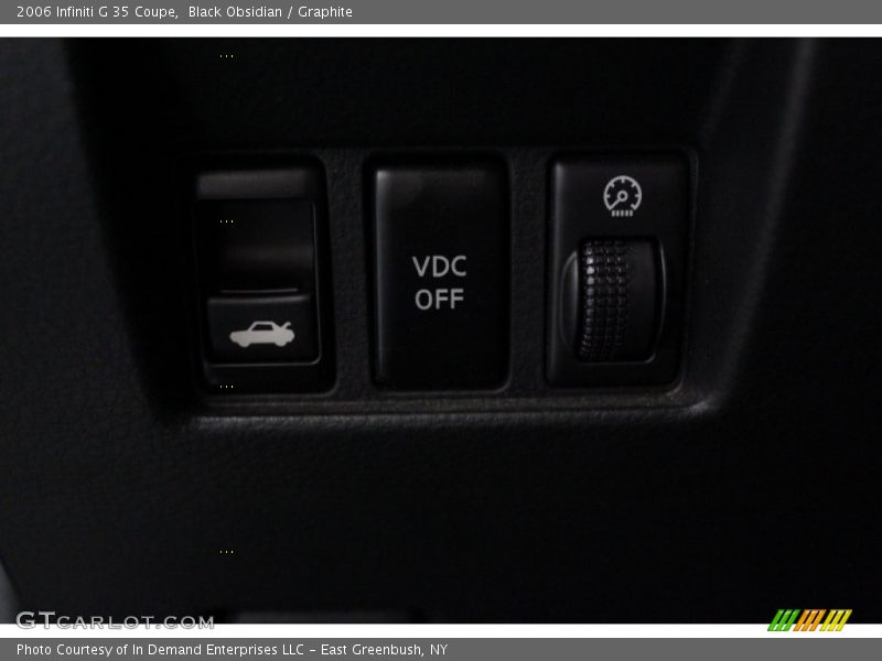 Black Obsidian / Graphite 2006 Infiniti G 35 Coupe
