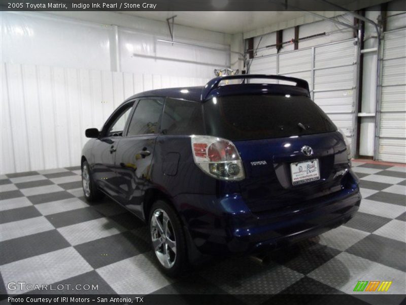 Indigo Ink Pearl / Stone Gray 2005 Toyota Matrix