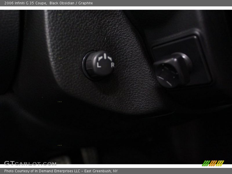 Black Obsidian / Graphite 2006 Infiniti G 35 Coupe