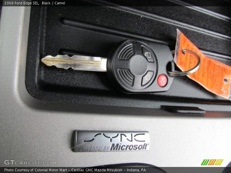 Black / Camel 2009 Ford Edge SEL