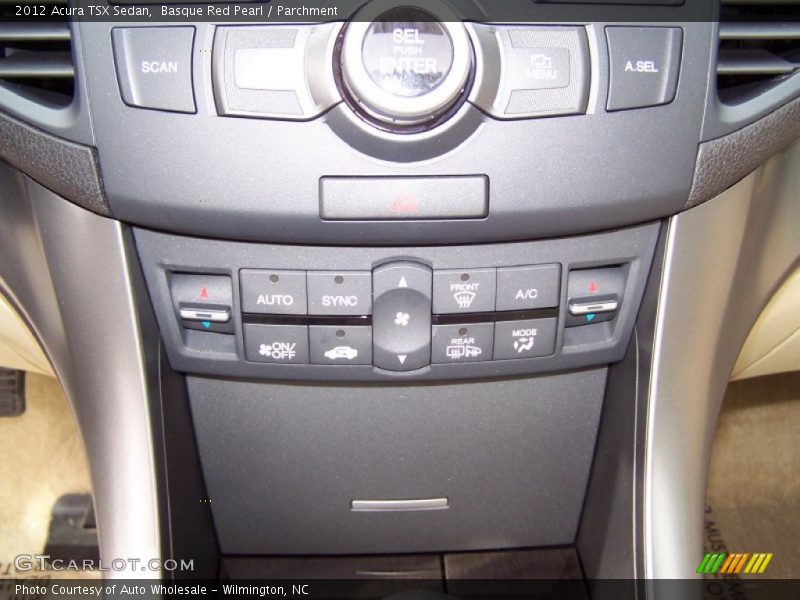 Basque Red Pearl / Parchment 2012 Acura TSX Sedan