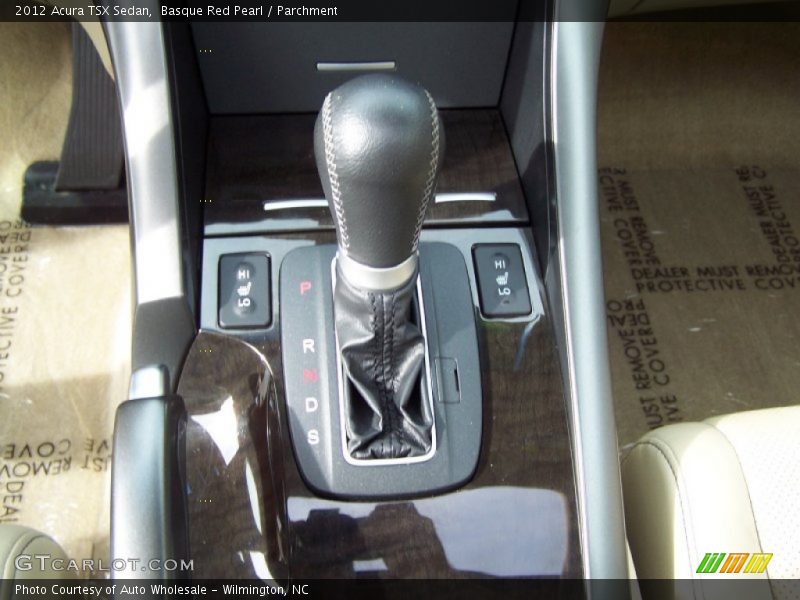 Basque Red Pearl / Parchment 2012 Acura TSX Sedan