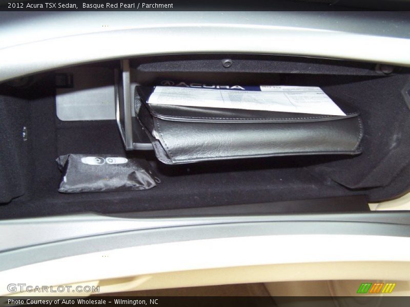 Basque Red Pearl / Parchment 2012 Acura TSX Sedan