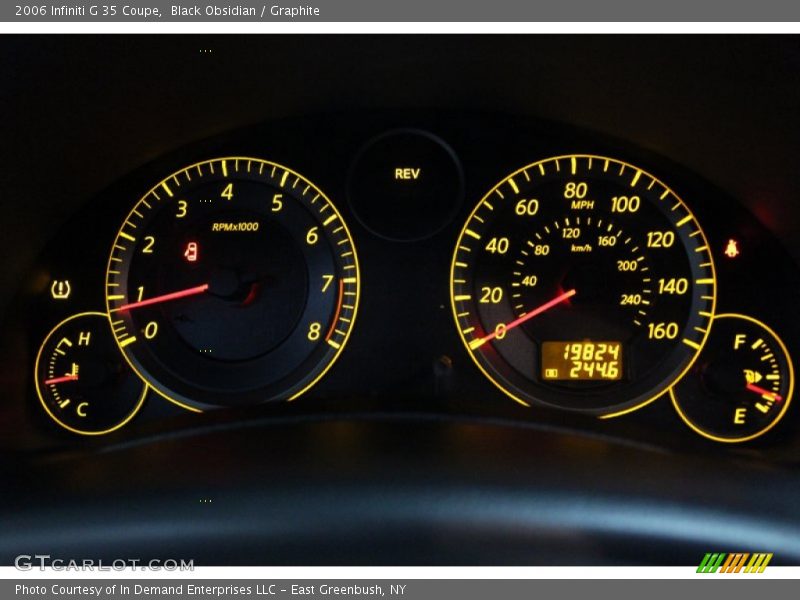 Black Obsidian / Graphite 2006 Infiniti G 35 Coupe