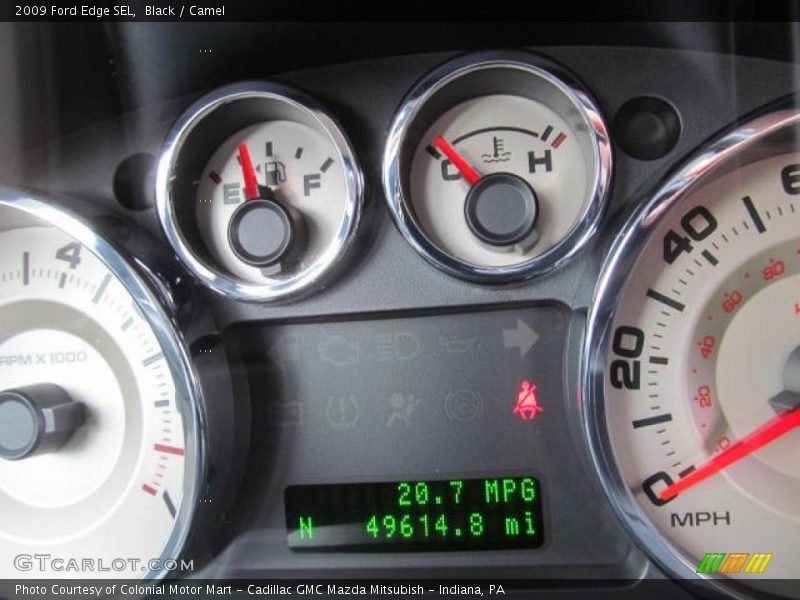 Black / Camel 2009 Ford Edge SEL