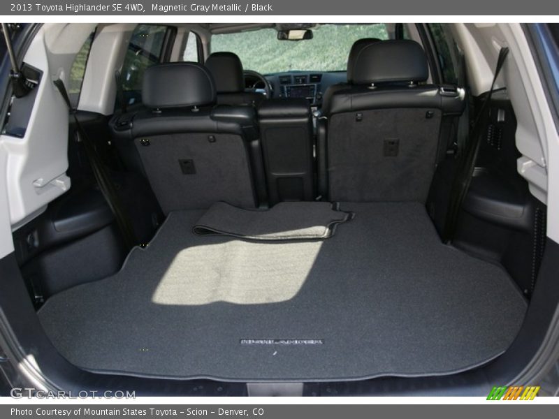 Magnetic Gray Metallic / Black 2013 Toyota Highlander SE 4WD