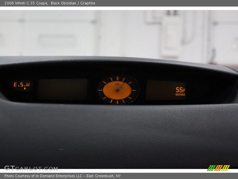 Black Obsidian / Graphite 2006 Infiniti G 35 Coupe