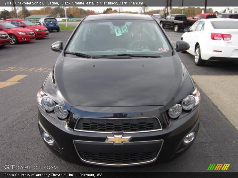  2013 Sonic LT Sedan Black Granite Metallic