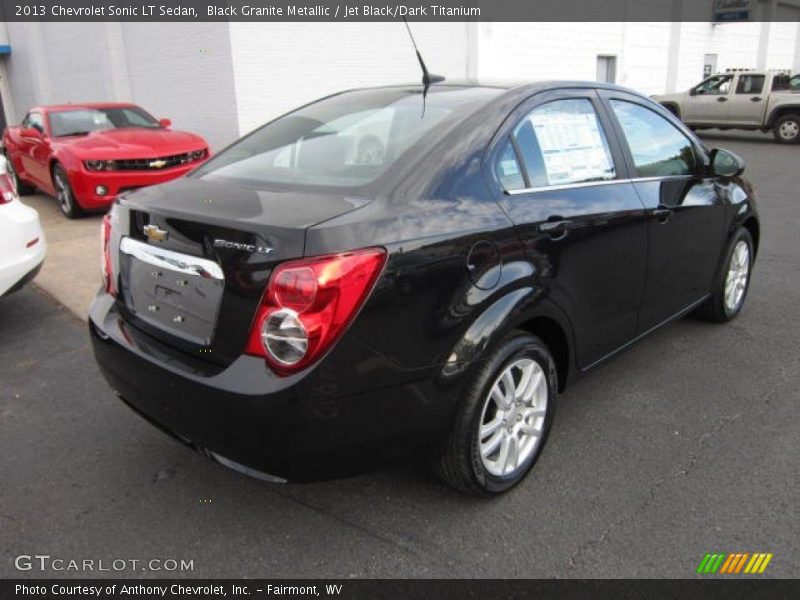  2013 Sonic LT Sedan Black Granite Metallic