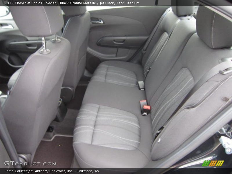 Black Granite Metallic / Jet Black/Dark Titanium 2013 Chevrolet Sonic LT Sedan