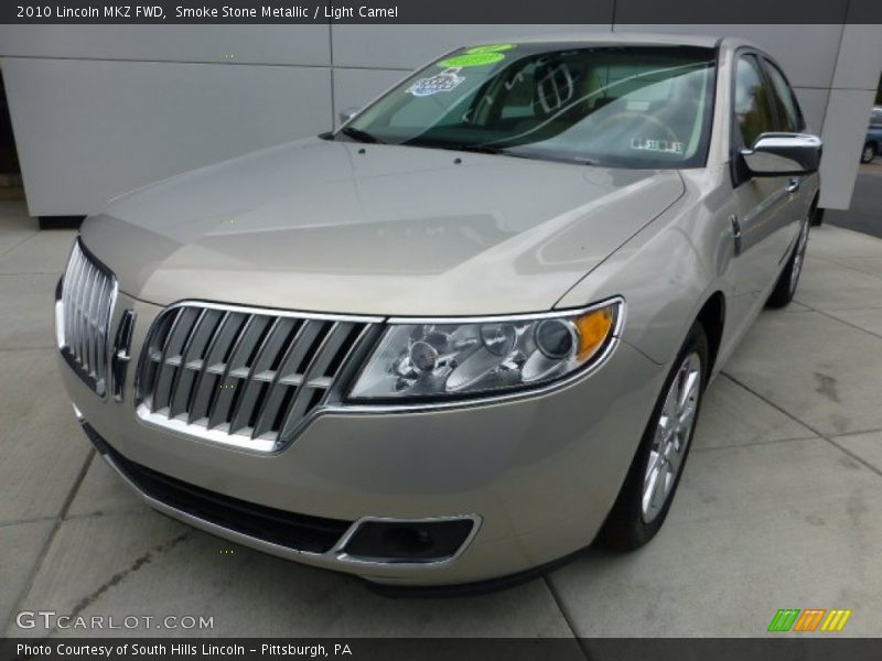 Smoke Stone Metallic / Light Camel 2010 Lincoln MKZ FWD
