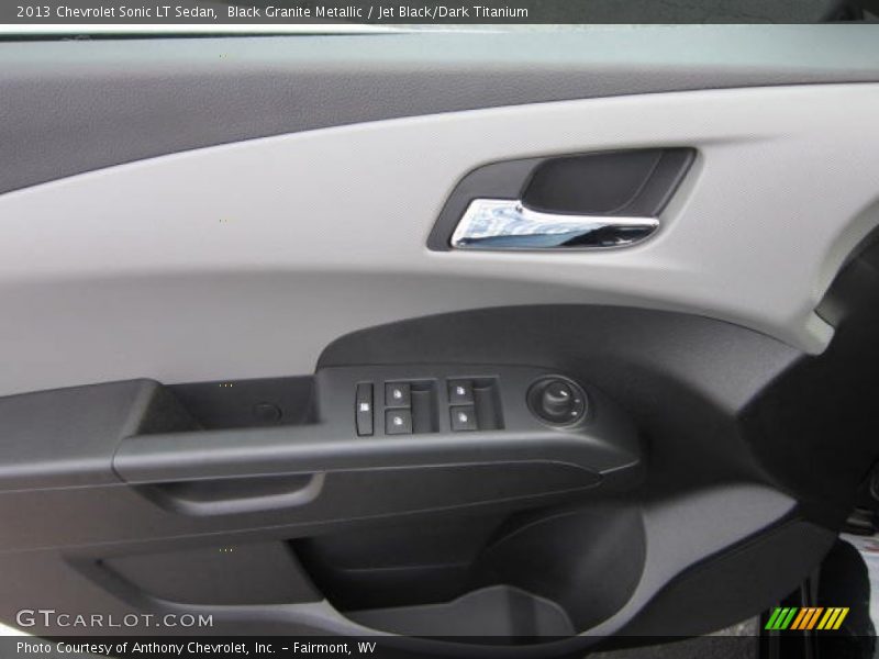 Black Granite Metallic / Jet Black/Dark Titanium 2013 Chevrolet Sonic LT Sedan