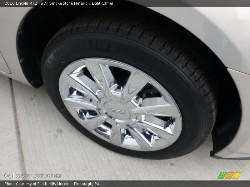 Smoke Stone Metallic / Light Camel 2010 Lincoln MKZ FWD