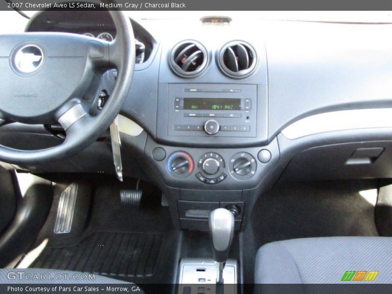 Medium Gray / Charcoal Black 2007 Chevrolet Aveo LS Sedan