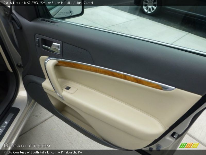 Smoke Stone Metallic / Light Camel 2010 Lincoln MKZ FWD