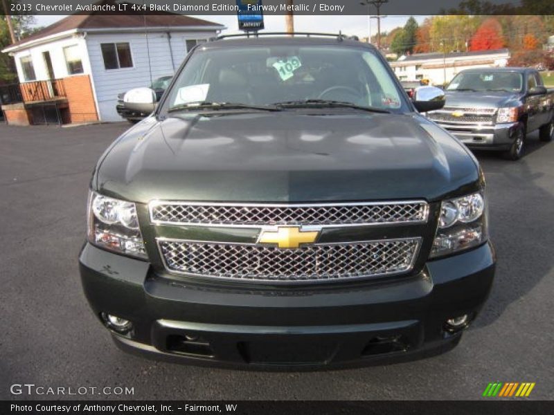  2013 Avalanche LT 4x4 Black Diamond Edition Fairway Metallic